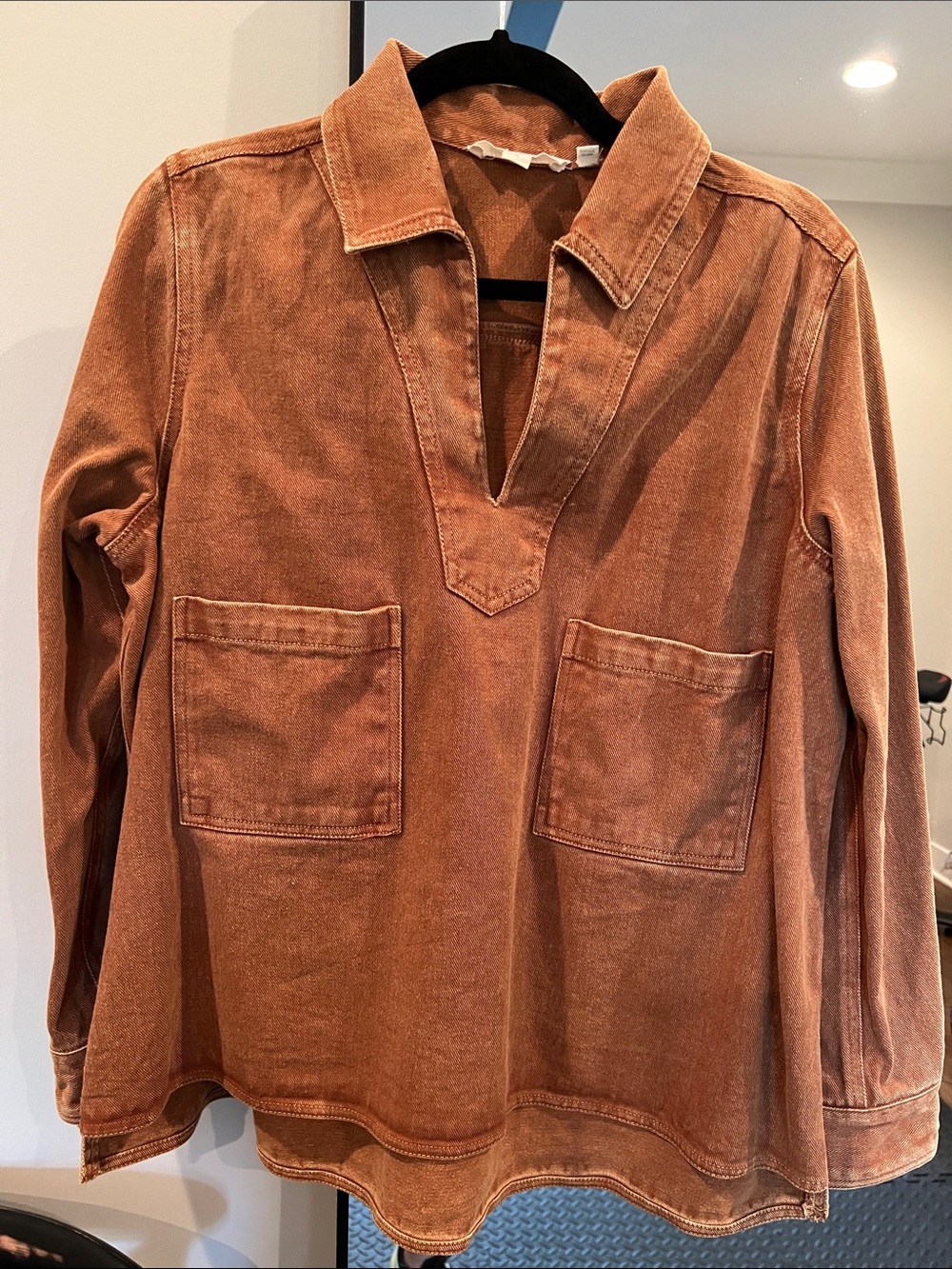 Anthropologie Pullover Tunic with Front Pockets